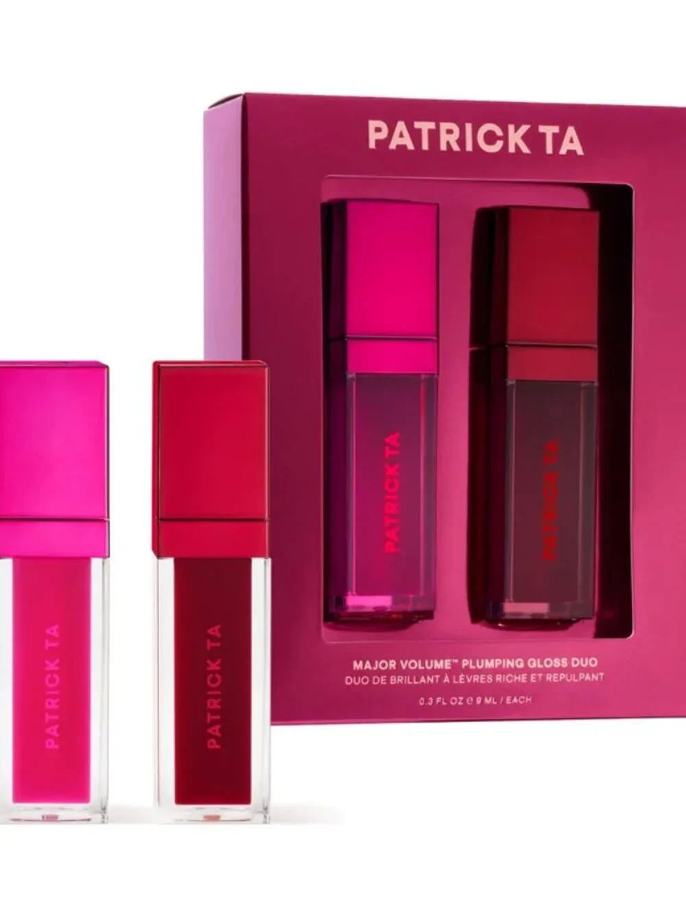 New Patrick Ta major volume plumping gloss duo sheer for the girls unavailable